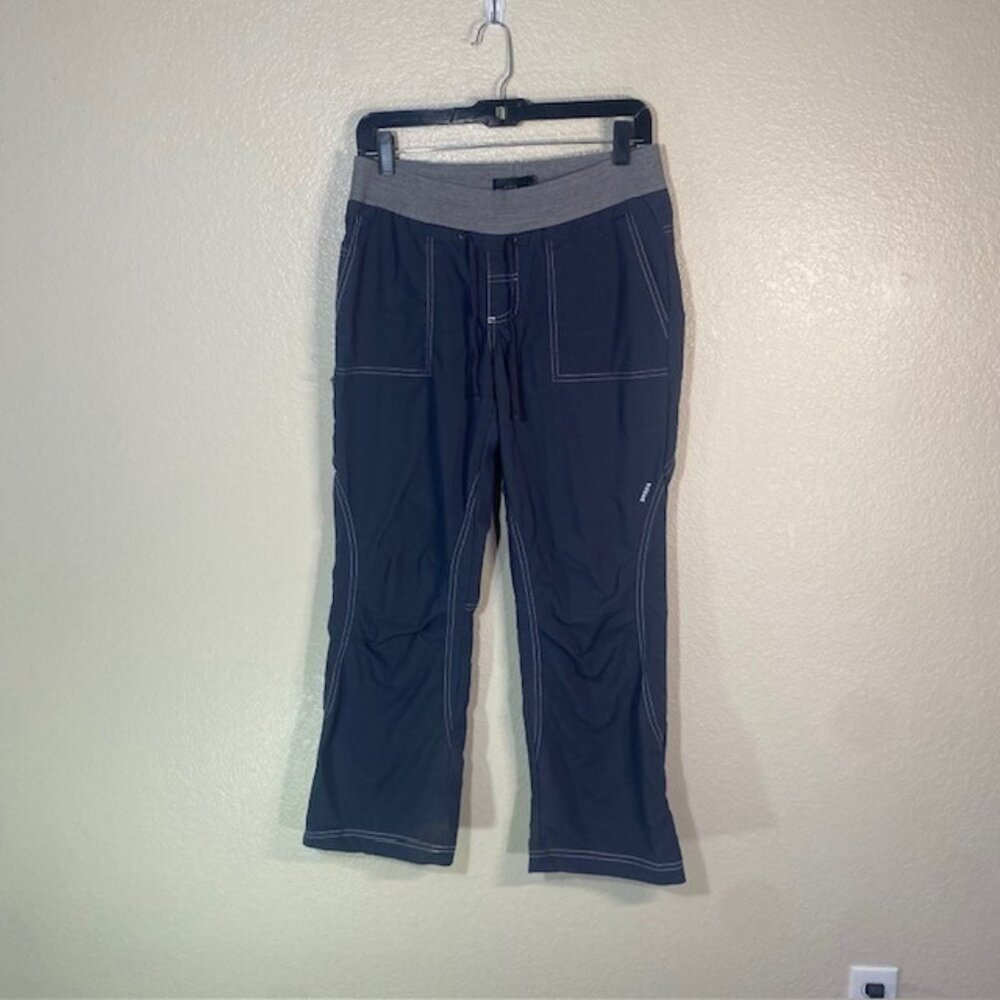 Prana Black and Gray Women's Capris